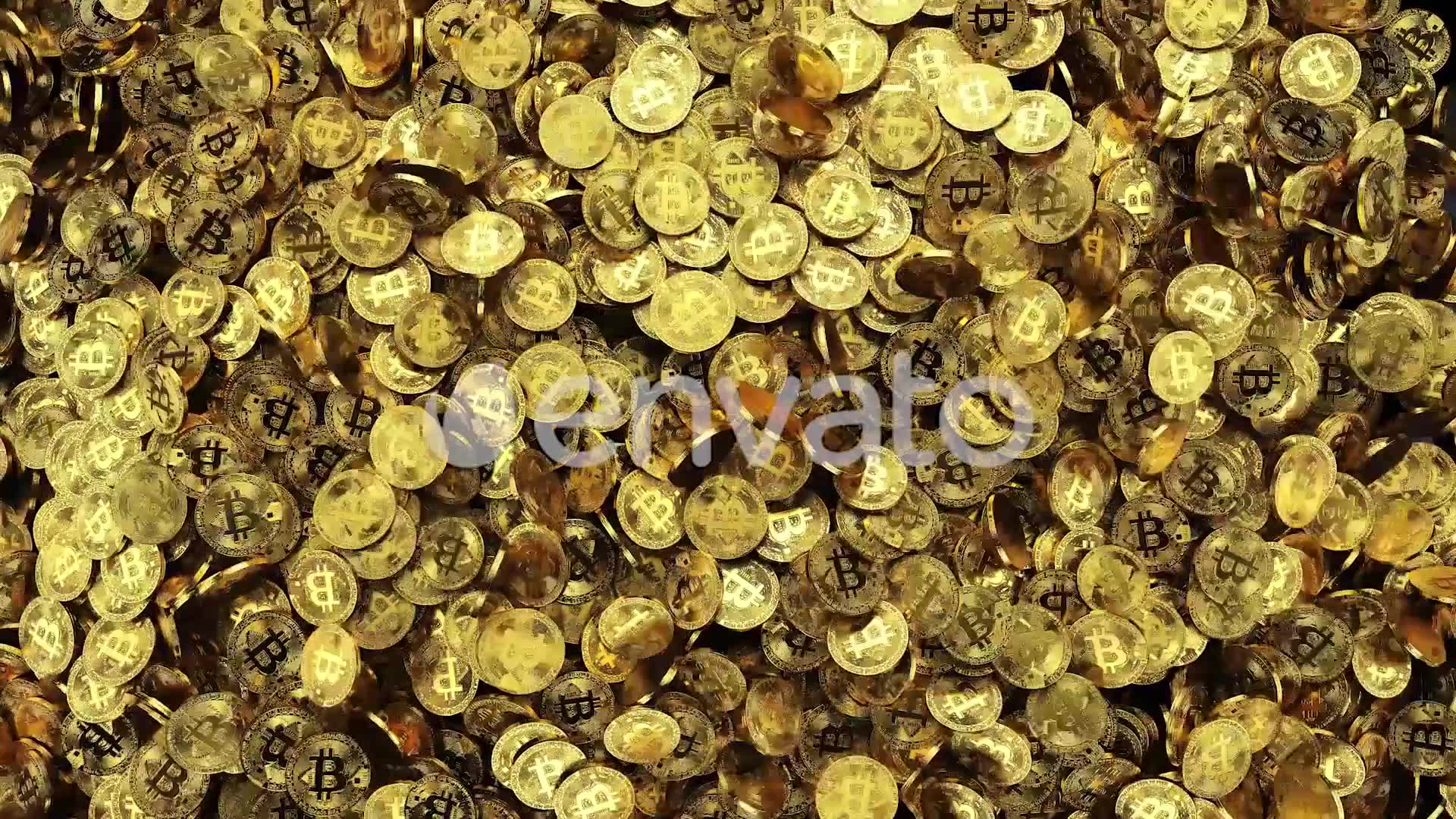 Bitcoin logo reveal Download Fast Videohive 26933307 After Effects