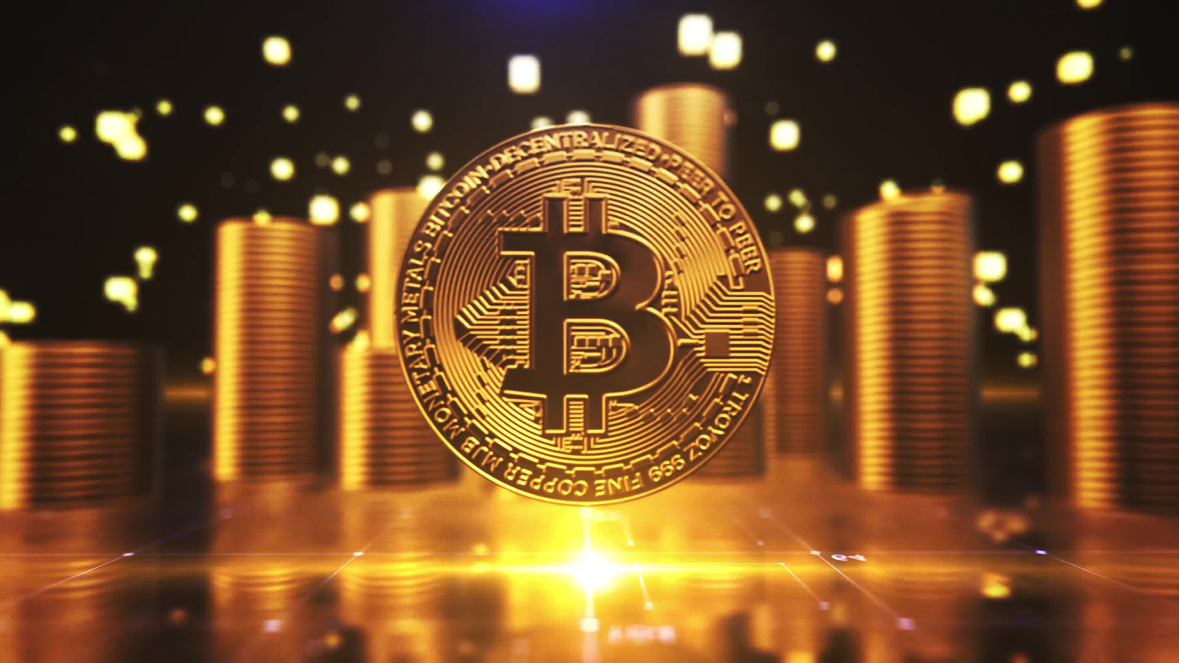 Bitcoin logo reveal Videohive 35848932 After Effects Image 6