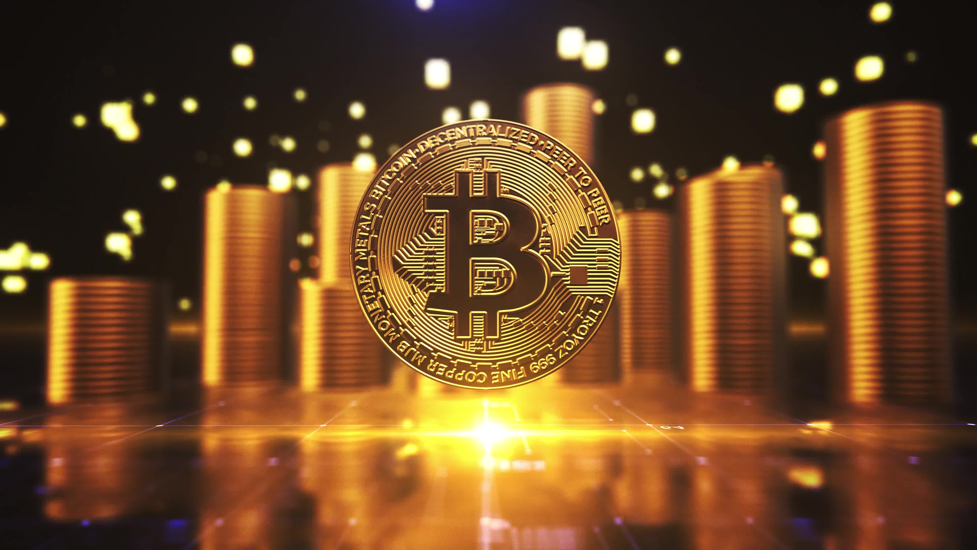 Bitcoin logo reveal Videohive 35848932 After Effects Image 7