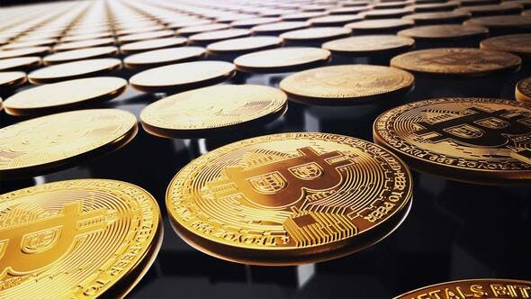 Bitcoin logo reveal - Videohive Download 29668725