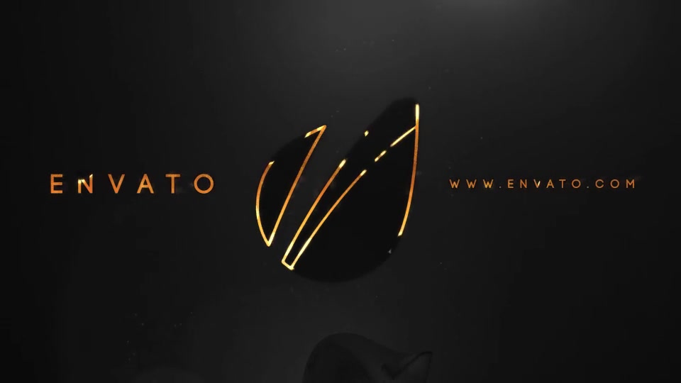 Black And Gold Logo Reveal - Download Videohive 7068187