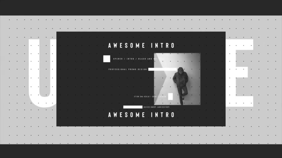Black And White Dynamic Intro Videohive 26457746 After Effects Image 7