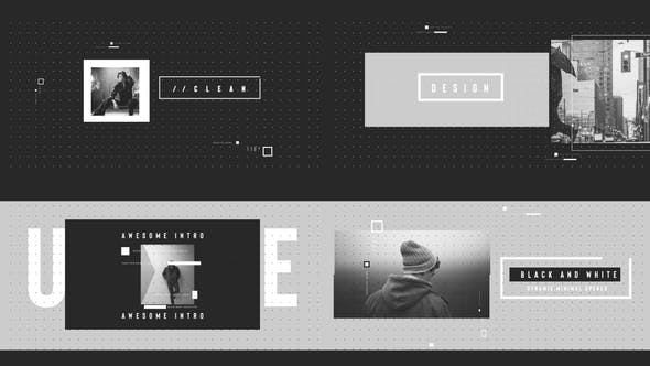 Black And White Dynamic Intro - 26457746 Download Videohive