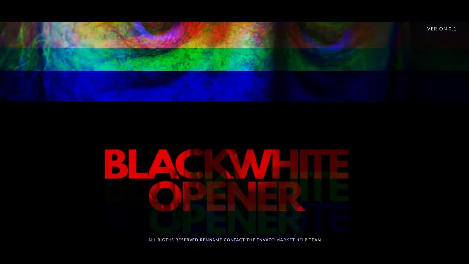 Black And White Dynamic Opener Videohive 23657157 After Effects Image 1