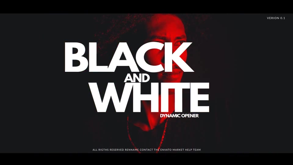 Black And White Dynamic Opener Videohive 23657157 After Effects Image 12