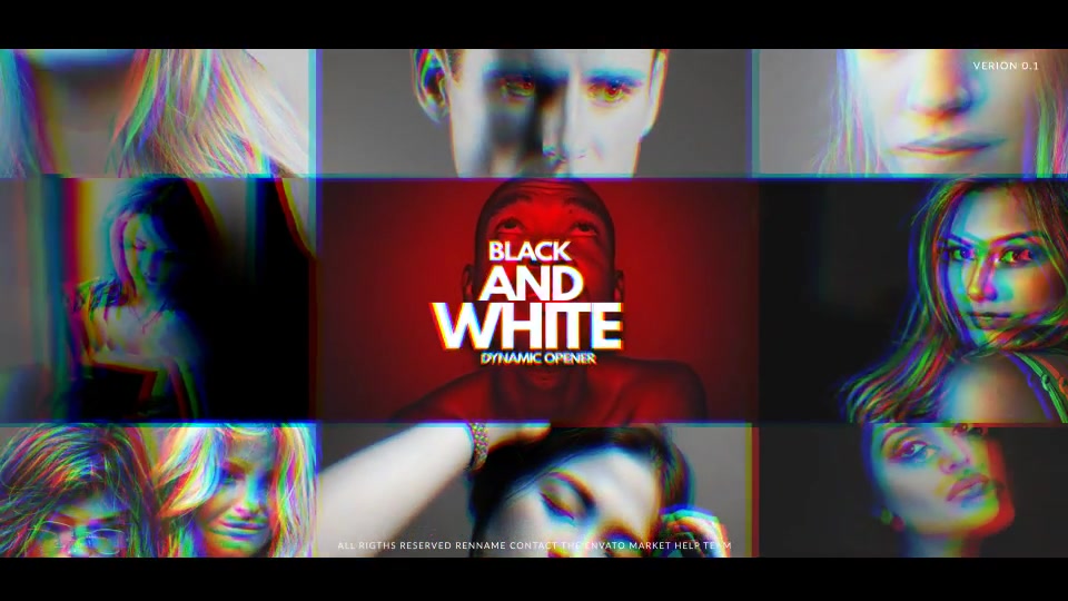 Black And White Dynamic Opener Videohive 23657157 After Effects Image 2