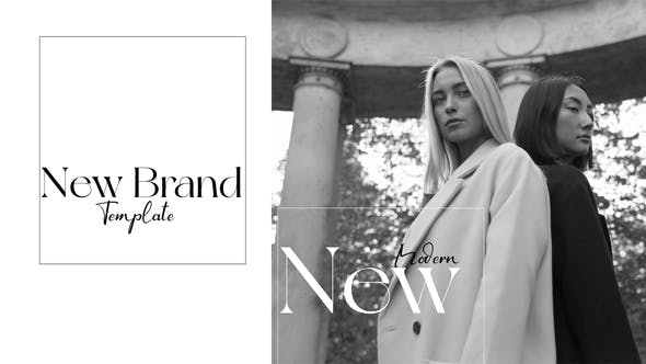 black and white fashion opener - Videohive 32232089 Download