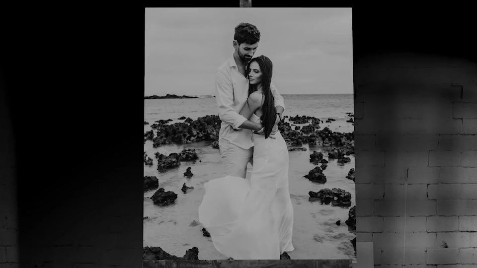 Black and White Photo Gallery in an Art Studio at night Videohive 30364567 After Effects Image 3
