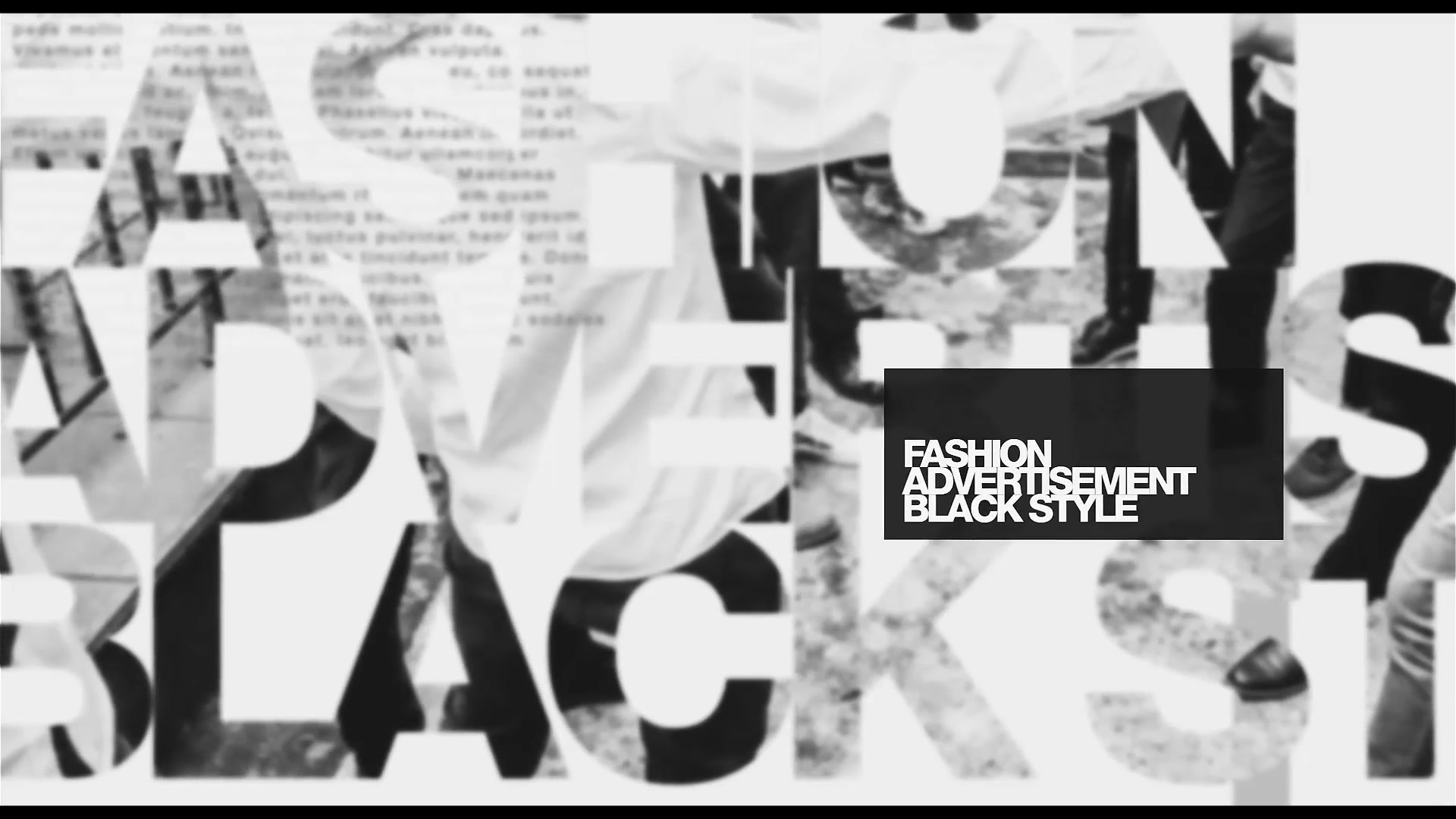 Black And White Stomp Opener Videohive 24827541 After Effects Image 4