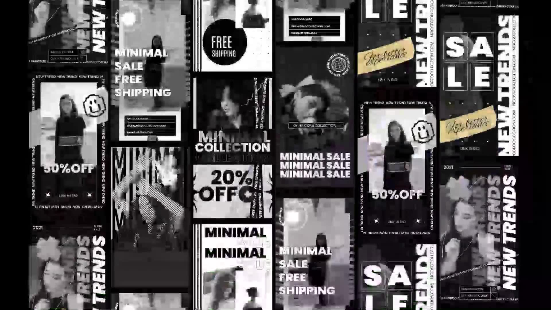 Black and White Stories Minimal Videohive 30427285 After Effects Image 2