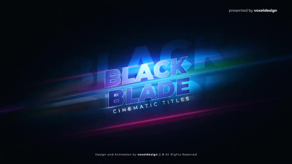 Black Blade Cinematic Opener Videohive 26048076 After Effects Image 1