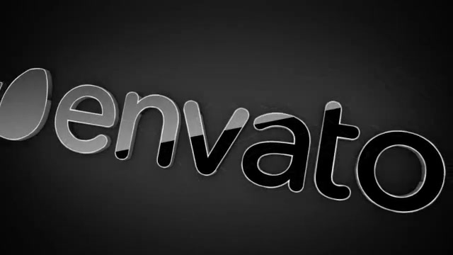 Black Classic 3D Logo - Download Videohive 519447