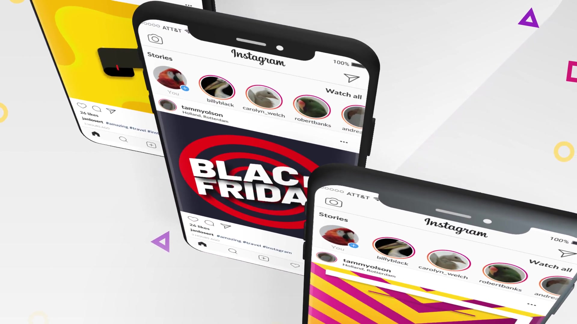 Black Friday Insta Scenes Videohive 24946580 After Effects Image 7