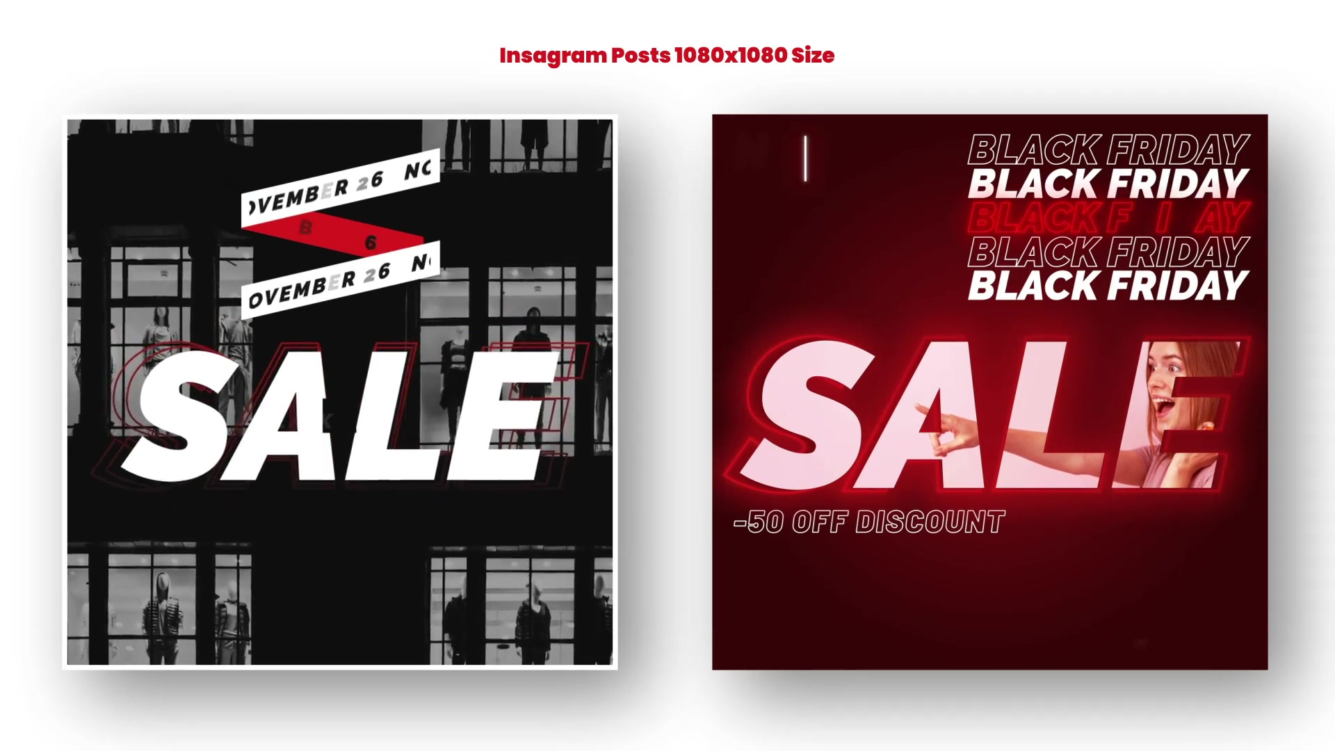 Black Friday Instagram Promo B140 Videohive 33869770 After Effects Image 6