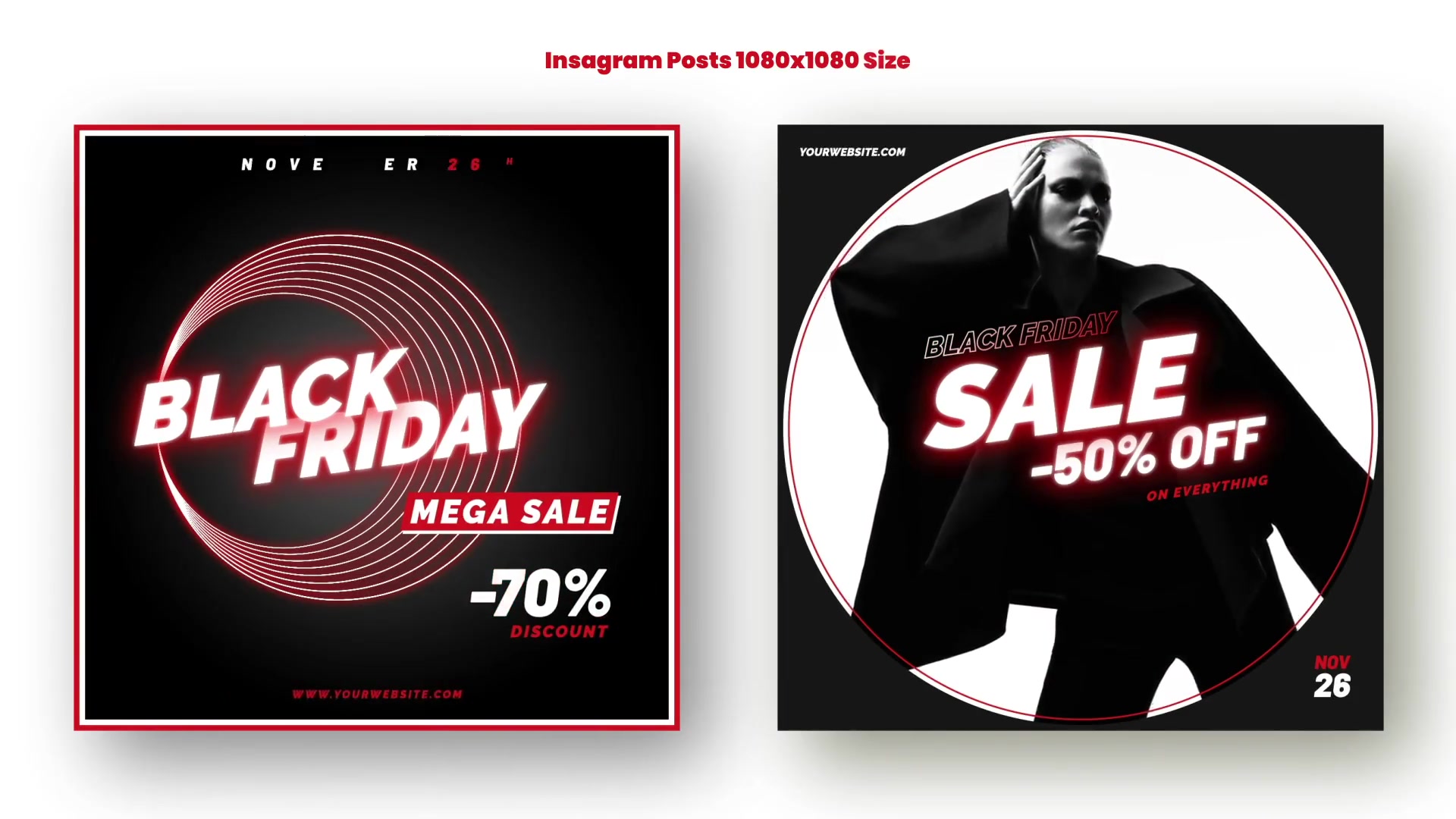 Black Friday Instagram Promo Mogrt 140 Videohive 34087931 Premiere Pro Image 4