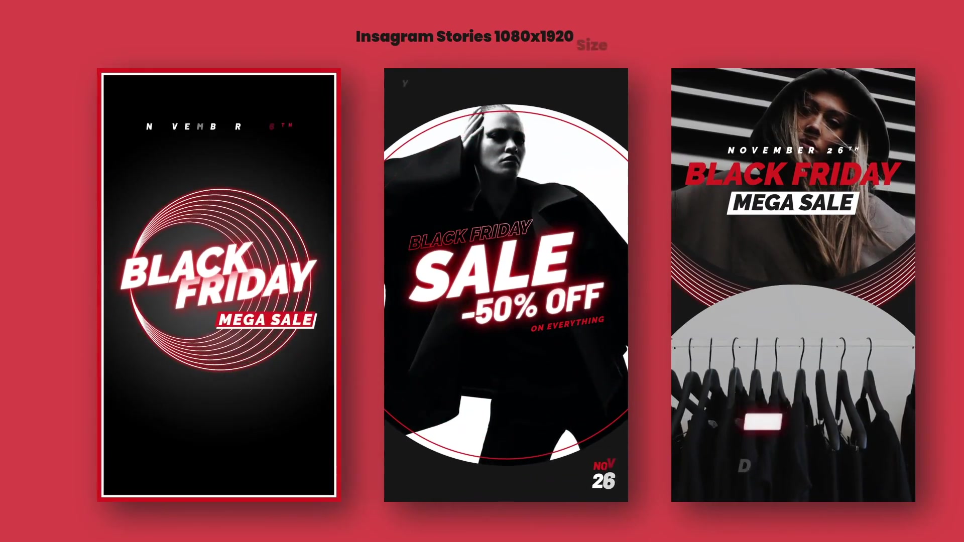 Black Friday Instagram Promo Mogrt 140 Videohive 34087931 Premiere Pro Image 8