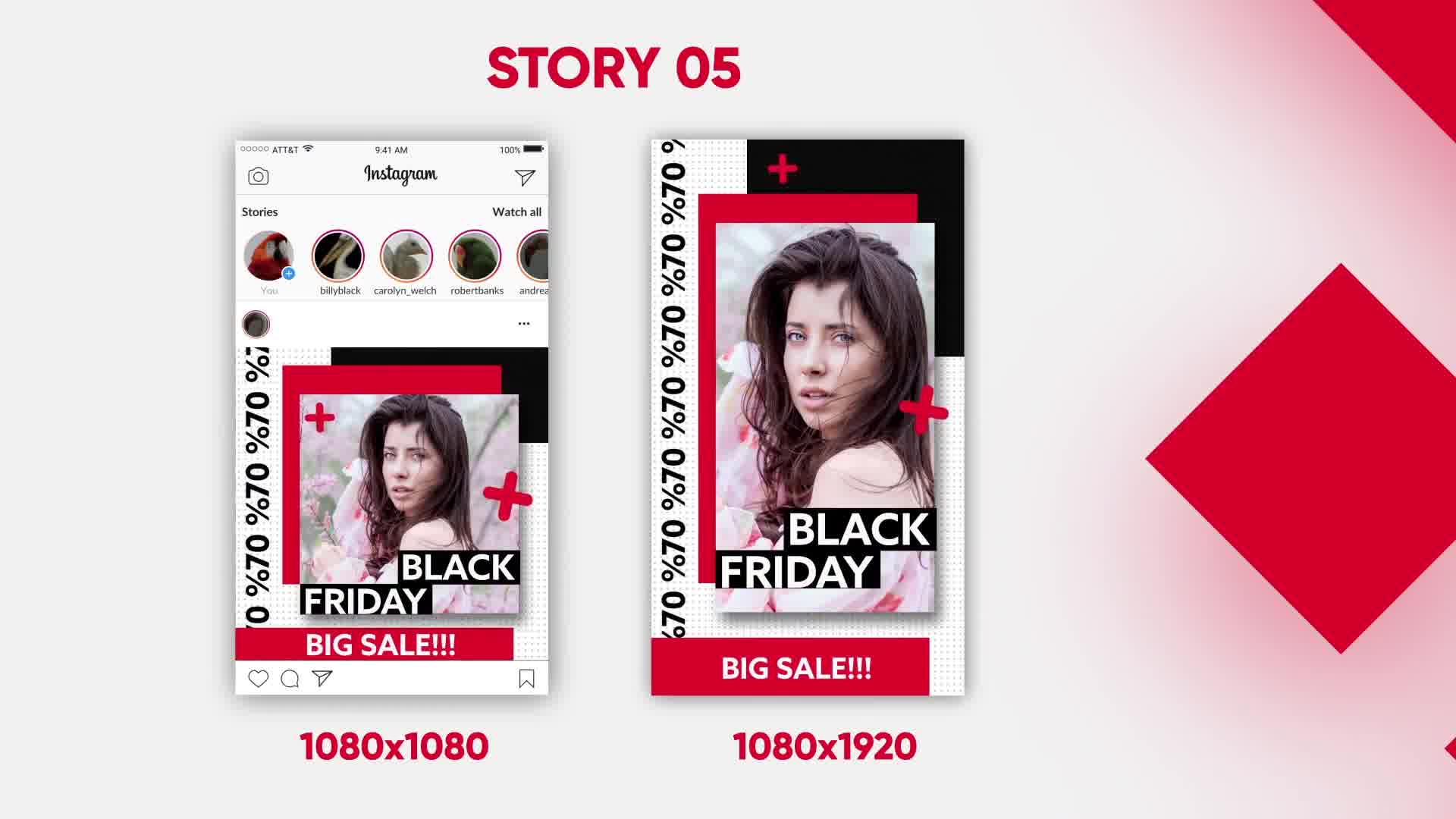 Black Friday Instagram Sale For After Effects Videohive 39456537 After Effects Image 11