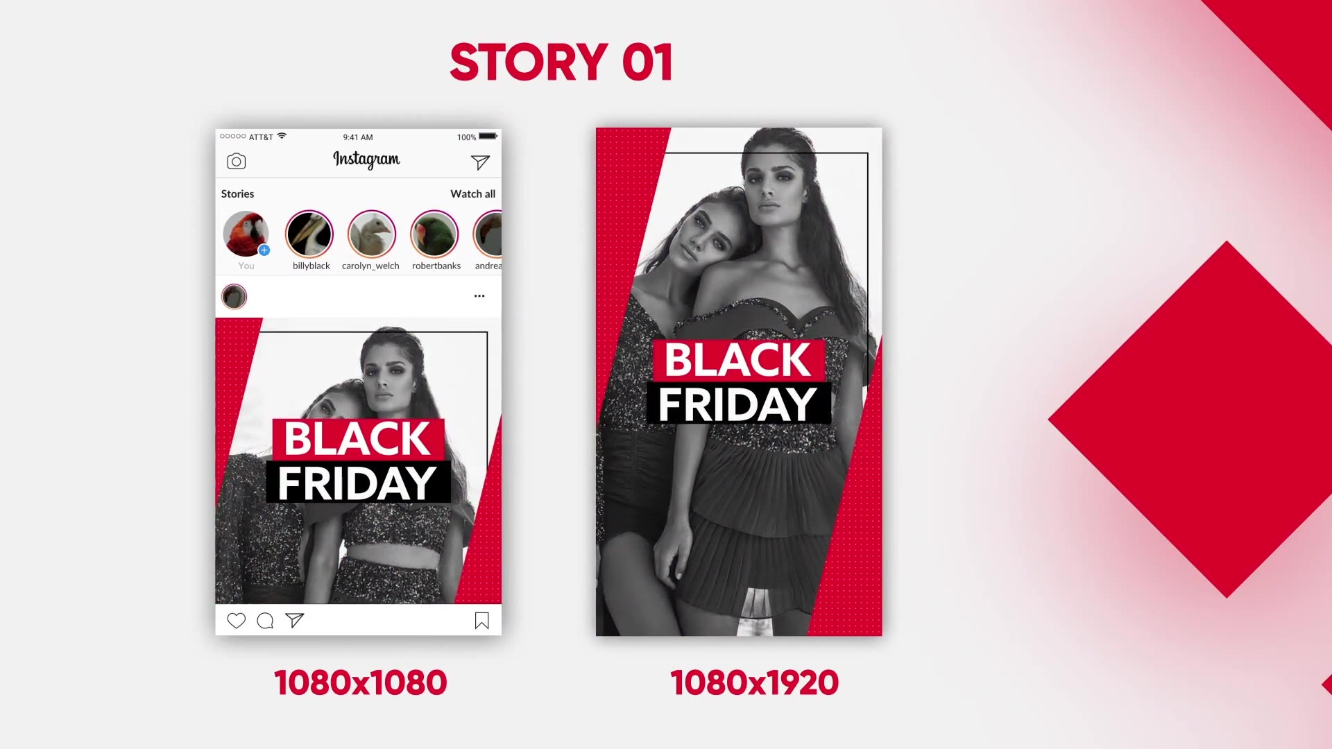 Black Friday Instagram Sale For After Effects Videohive 39456537 After Effects Image 3