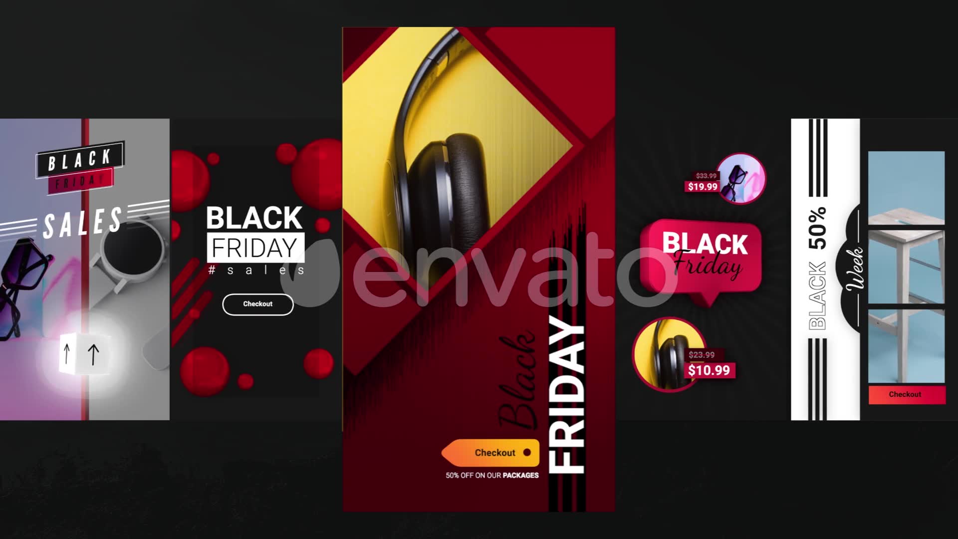 Black Friday Instagram Stories Videohive 29521107 Apple Motion Image 2