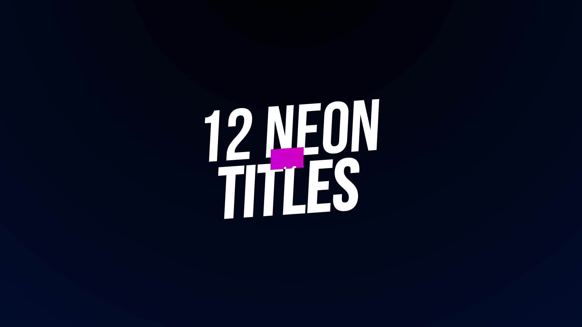 Black Friday Neon Titles Videohive 40538914 After Effects Image 1