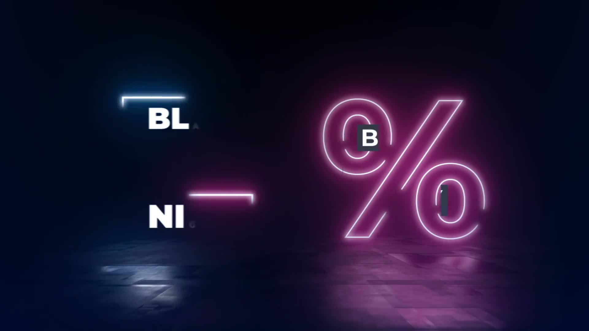 Black Friday Neon Titles Videohive 40538914 After Effects Image 2