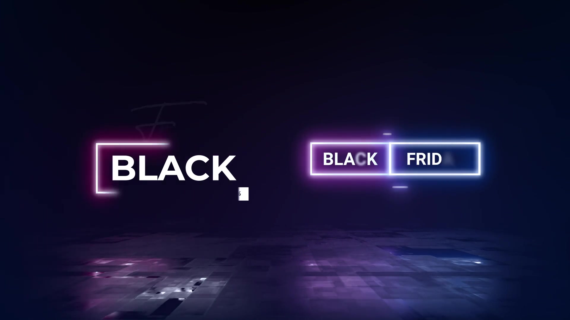 Black Friday Neon Titles Videohive 40538914 After Effects Image 9