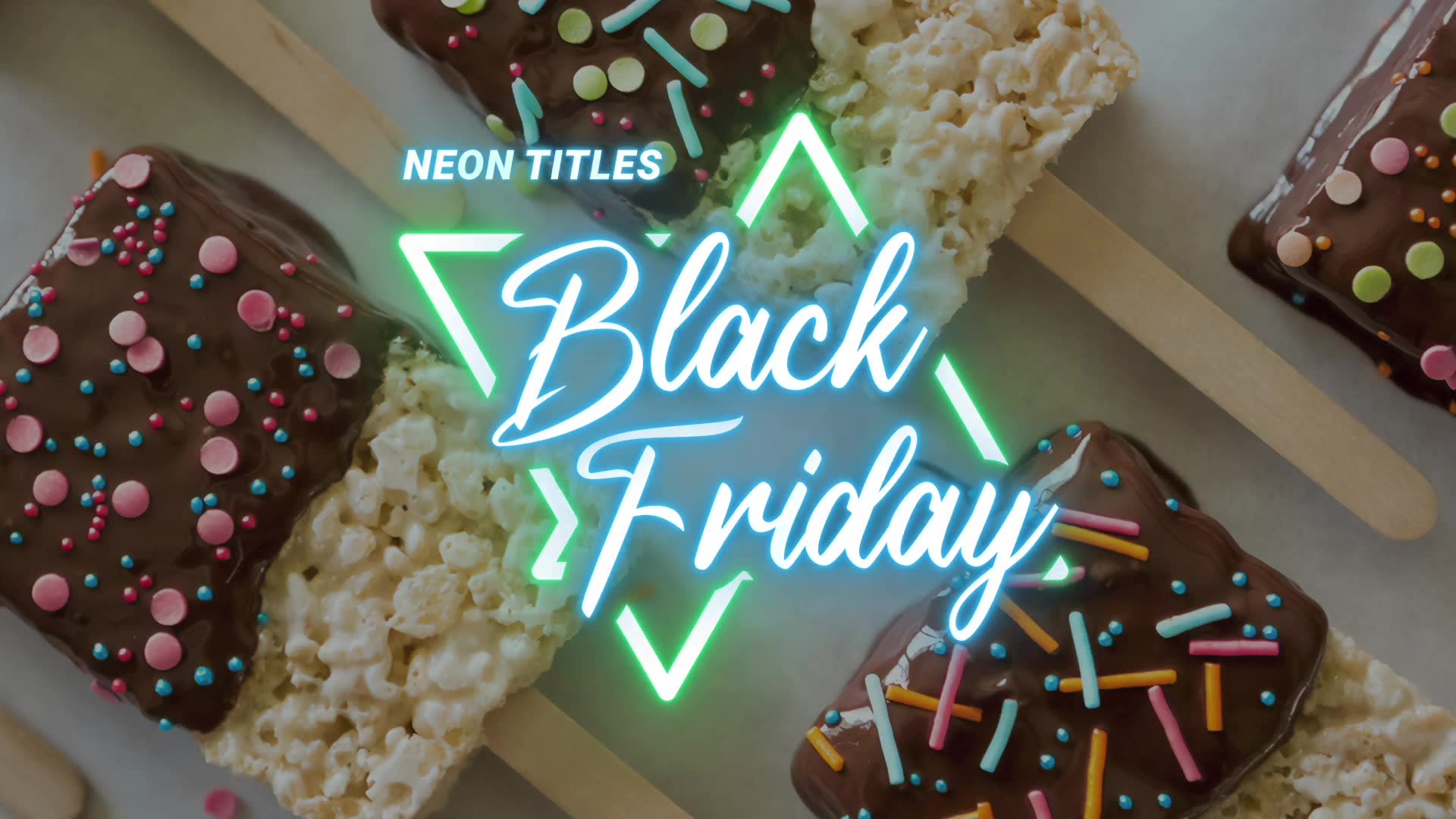 Black Friday Neon Titles for After Effects Videohive 38494596 After Effects Image 3