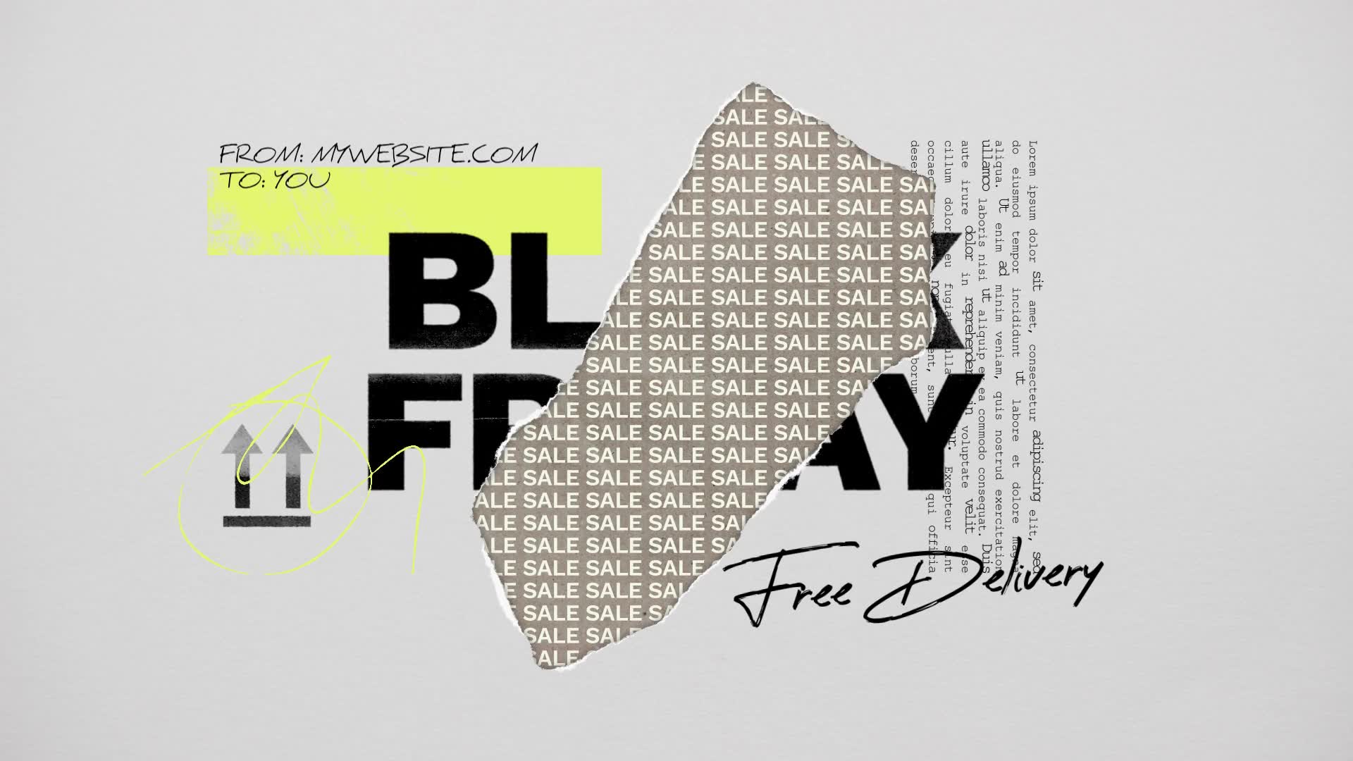 Black Friday Packaging Titles Videohive 34602589 After Effects Image 2