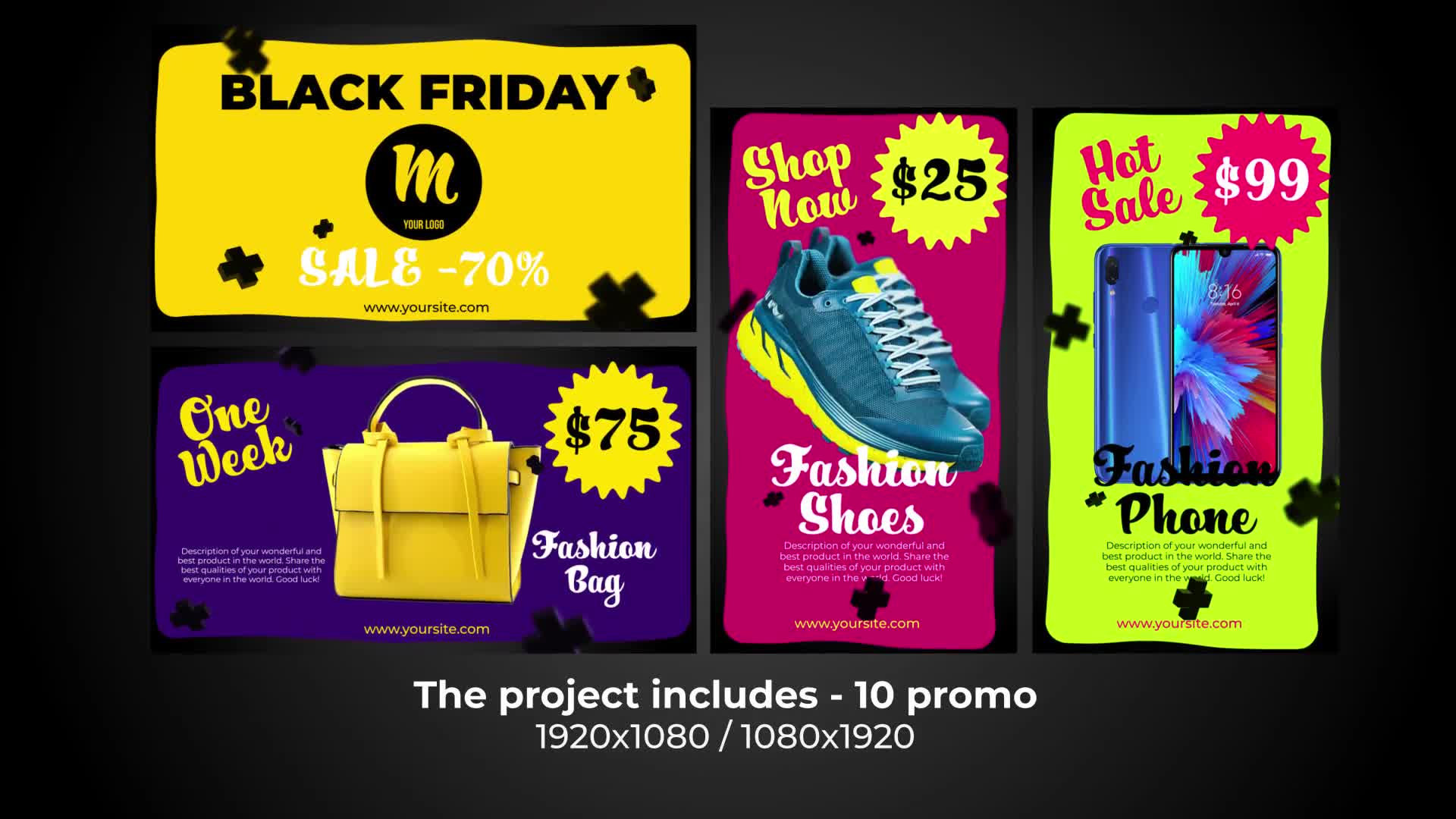 Black Friday Product Promo Videohive 34614350 After Effects Image 1