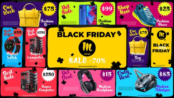 Black Friday Product Promo - Videohive Download 34614350