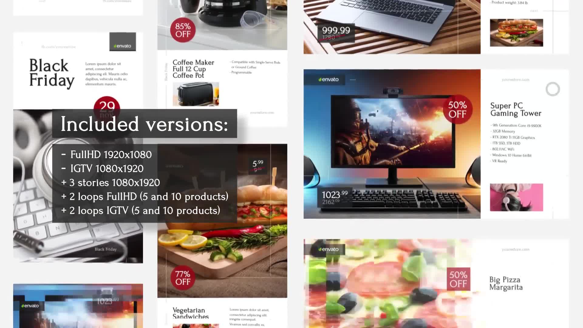 Black Friday Promo Videohive 24802131 After Effects Image 1