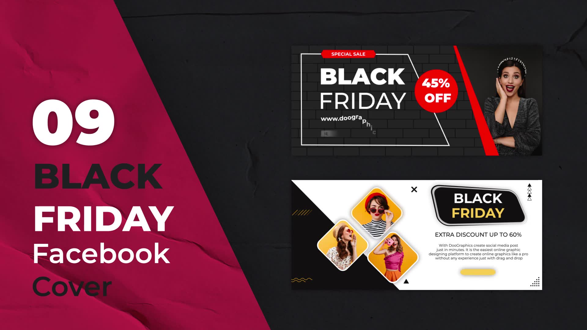 Black Friday Sale Facebook Covers Videohive 32354239 After Effects Image 7