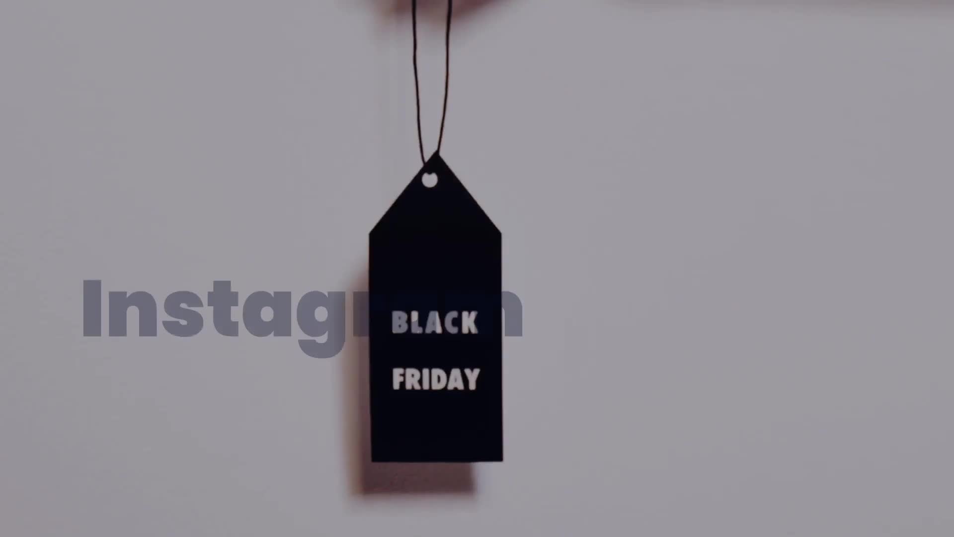 Black Friday Sale Glow Instagram Ad | Mogrt 159 Videohive 34250934 Premiere Pro Image 1