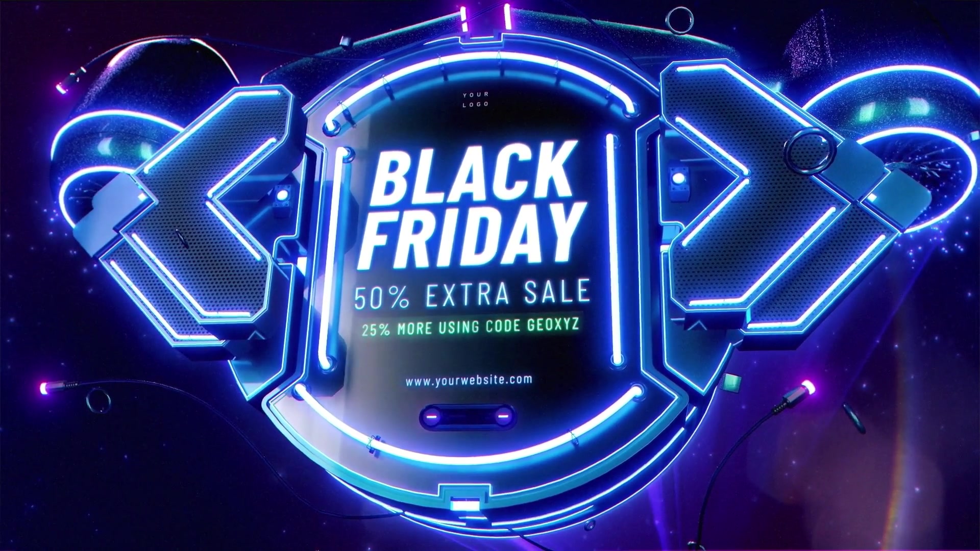 Black Friday Sales Intro Opener Videohive 34611939 After Effects Image 3