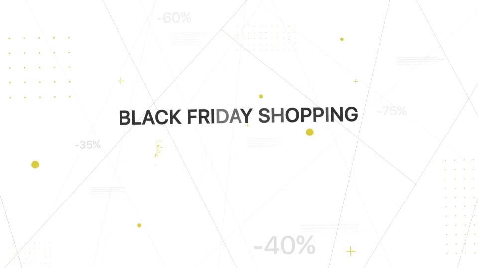 Black Friday Shopping Promo Videohive 25081097 After Effects Image 1