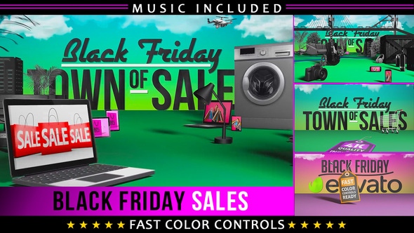 Black Friday Shopping Promotion - Download Videohive 22891325