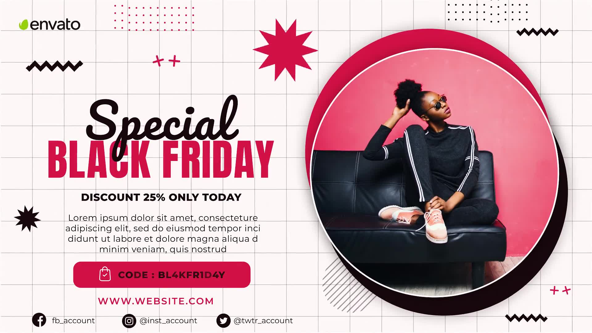 Black Friday Short Fashion Sale Videohive 37367691 After Effects Image 2