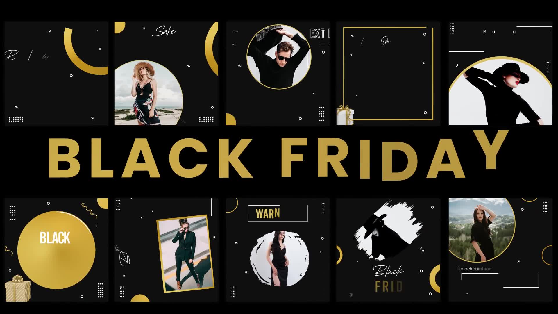 Black Friday Social Media Post Videohive 34816377 After Effects Image 1