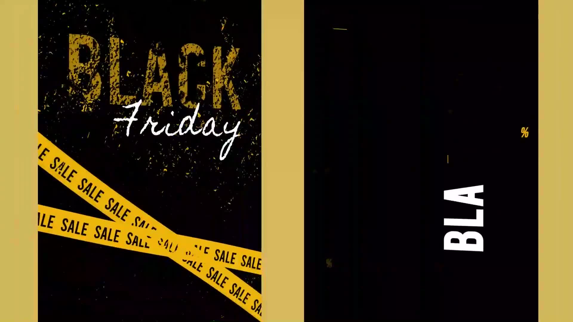 Black Friday Stories Instagram Gold Videohive 29443434 After Effects Image 9