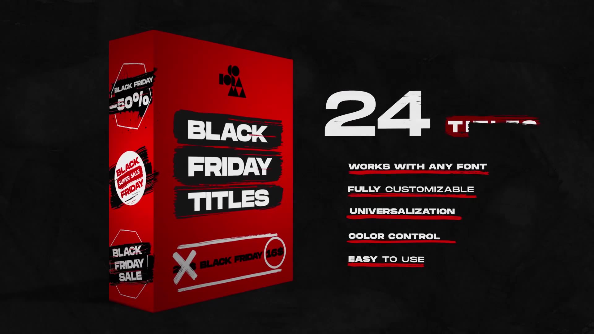 Black Friday Titles Videohive 34256877 After Effects Image 4