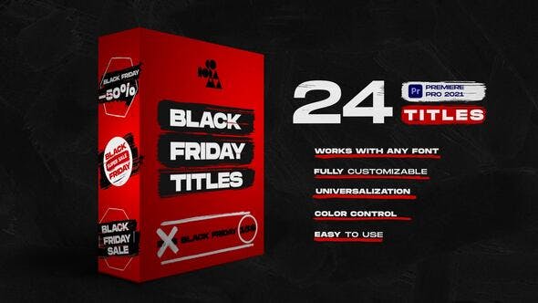 Black Friday Titles | Premiere Pro - Download 34274187 Videohive