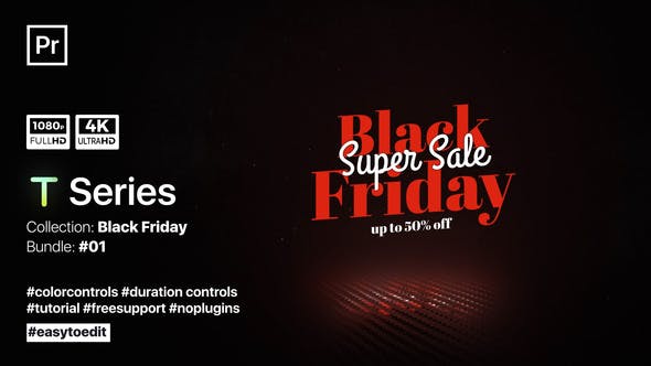 Black Friday Titles | Premiere Pro - Videohive 34625962 Download