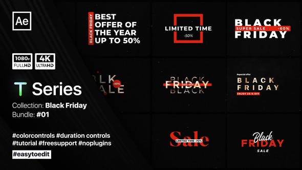 Black Friday Titles - Videohive 34551606 Download