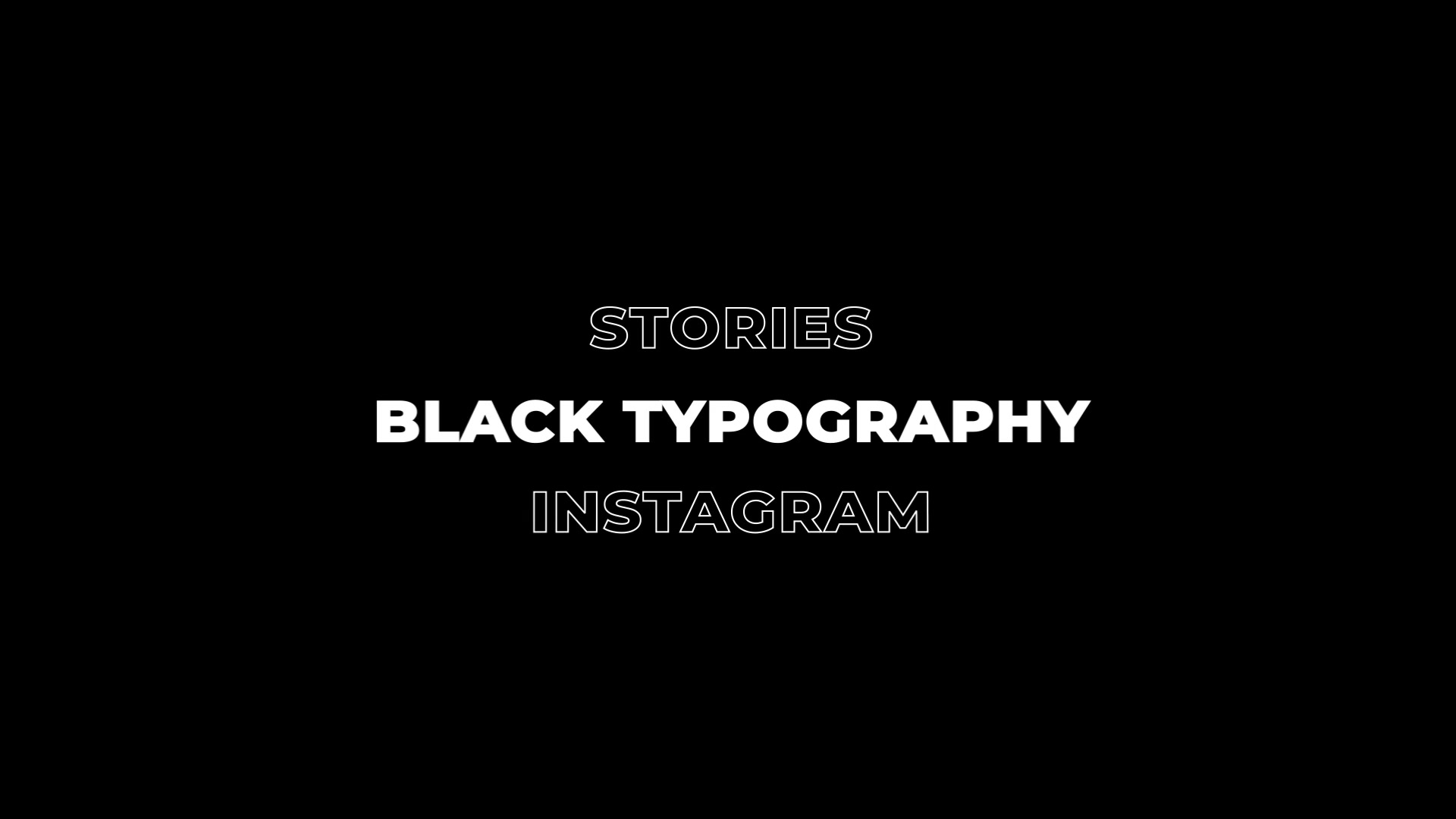 Black friday typography stories Videohive 31232922 After Effects Image 9