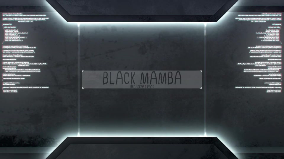 Black Mamba (Broadcast Pack) - Download Videohive 14030520