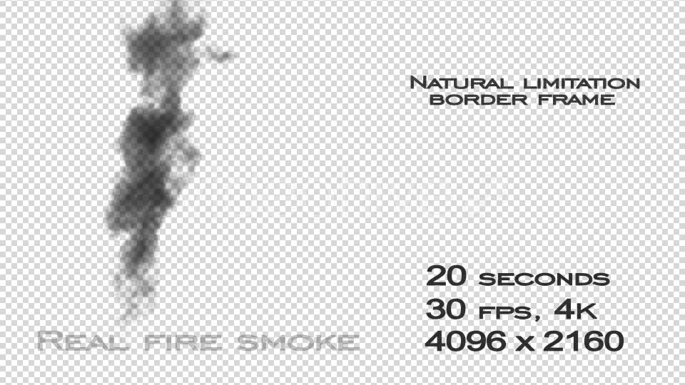Black Smoke Above a Burning Object - Download Videohive 21138970