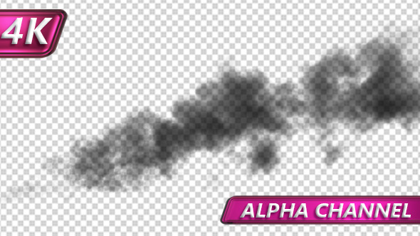 Black Smoke Above a Burning Object - Download Videohive 21138970