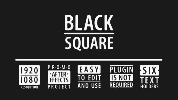 Black Square - Videohive 19517354 Download