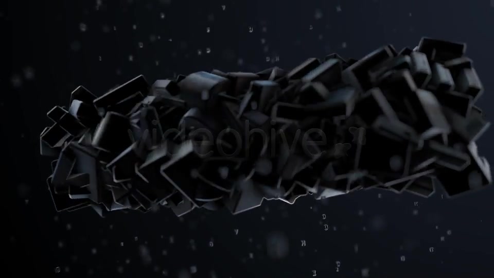 Black Text Reveal - Download Videohive 4342128