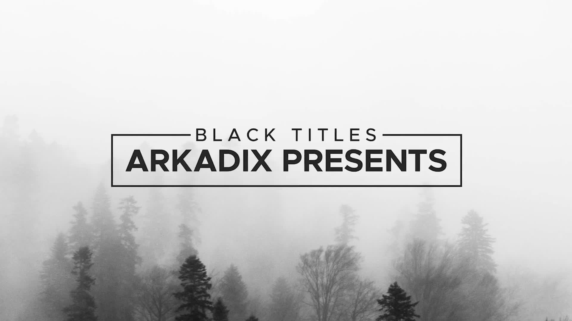 Black Titles Videohive 35880967 After Effects Image 2